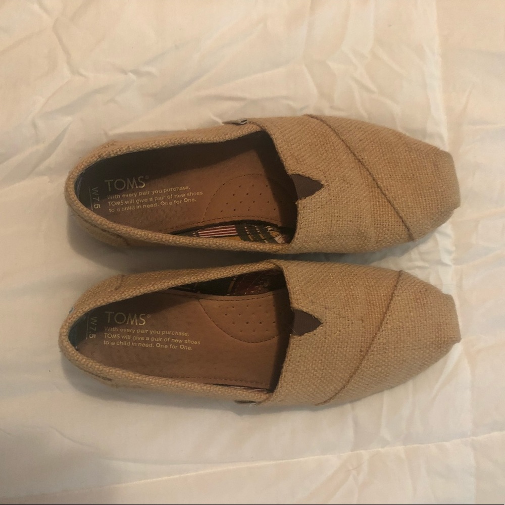Burlap Toms
